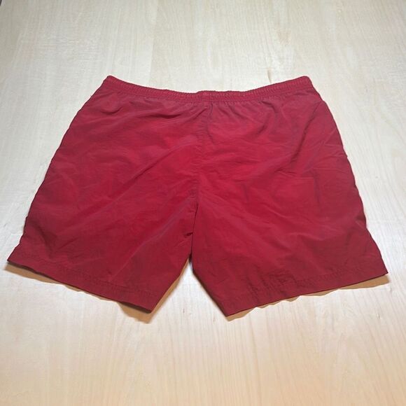 VINTAGE Y2K Abercrombie And Fitch Performance Swim Trunks Mens XL Red - Picture 5 of 7